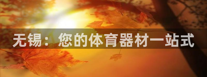 星欧娱乐属于什么档次的网站啊：无锡：您的体育器材一站