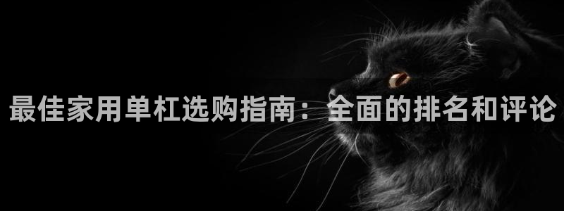 星欧娱乐扣费处理方法：最佳家用单杠选购指南：全面的排