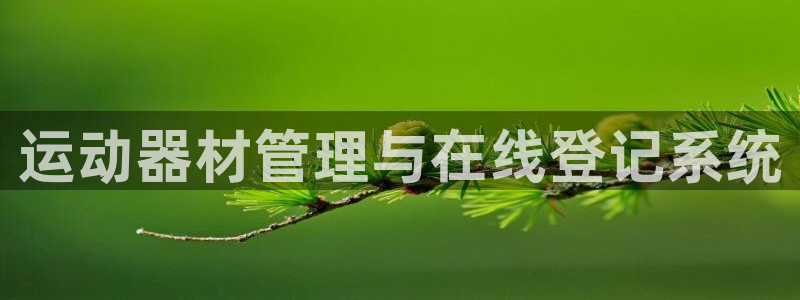 星奥娱乐集团股份有限公司：运动器材管理与在线登记系统