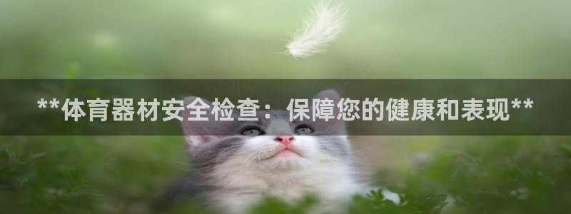 星欧娱乐方7O777：**体育器材安全检查：保障您的