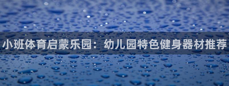 星欧娱乐平台测速线路：小班体育启蒙乐园：幼儿园特色健身器材推